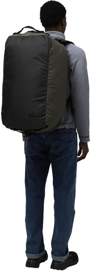 Jack Wolfskin Traveltopia Duffle 65 Sport- en reisrugzak One Size dusty olive dusty olive - Foto 8