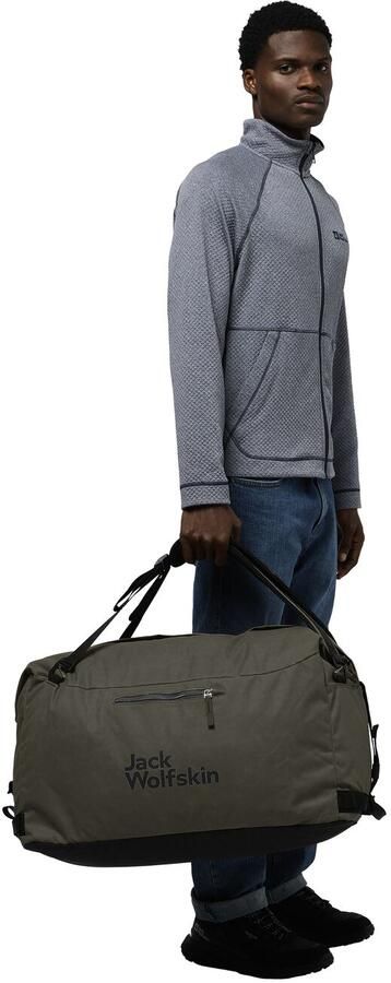 Jack Wolfskin Traveltopia Duffle 65 Sport- en reisrugzak One Size dusty olive dusty olive - Foto 7