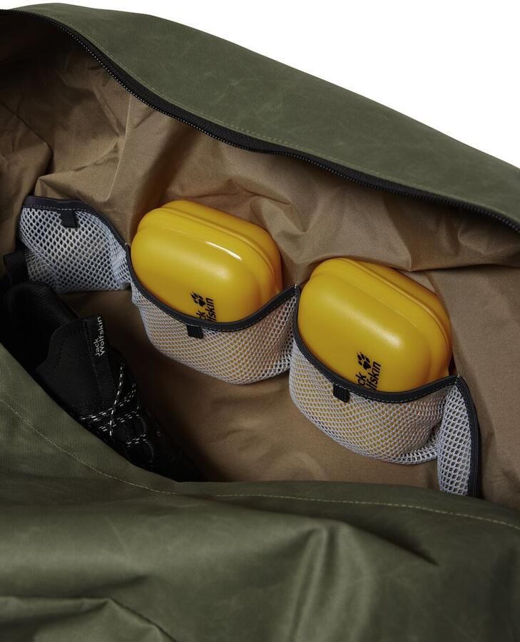 Jack Wolfskin Traveltopia Duffle 85 Sport- en reisrugzak One Size dusty olive dusty olive - Foto 3