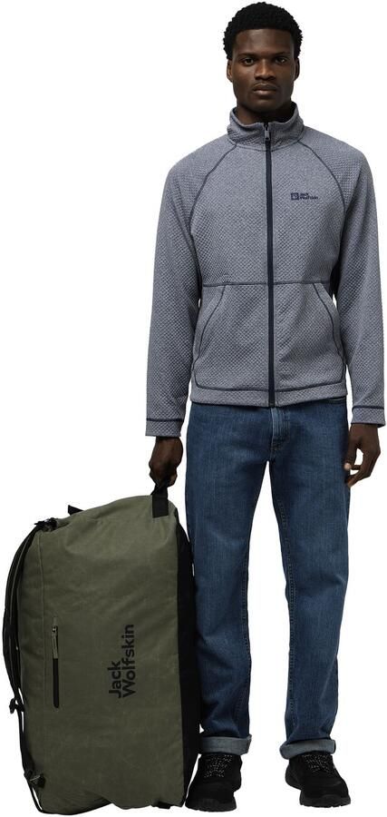 Jack Wolfskin Traveltopia Duffle 85 Sport- en reisrugzak One Size dusty olive dusty olive - Foto 9