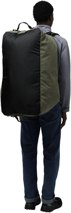 Jack Wolfskin Traveltopia Duffle 85 Sport- en reisrugzak One Size dusty olive dusty olive - Foto 11