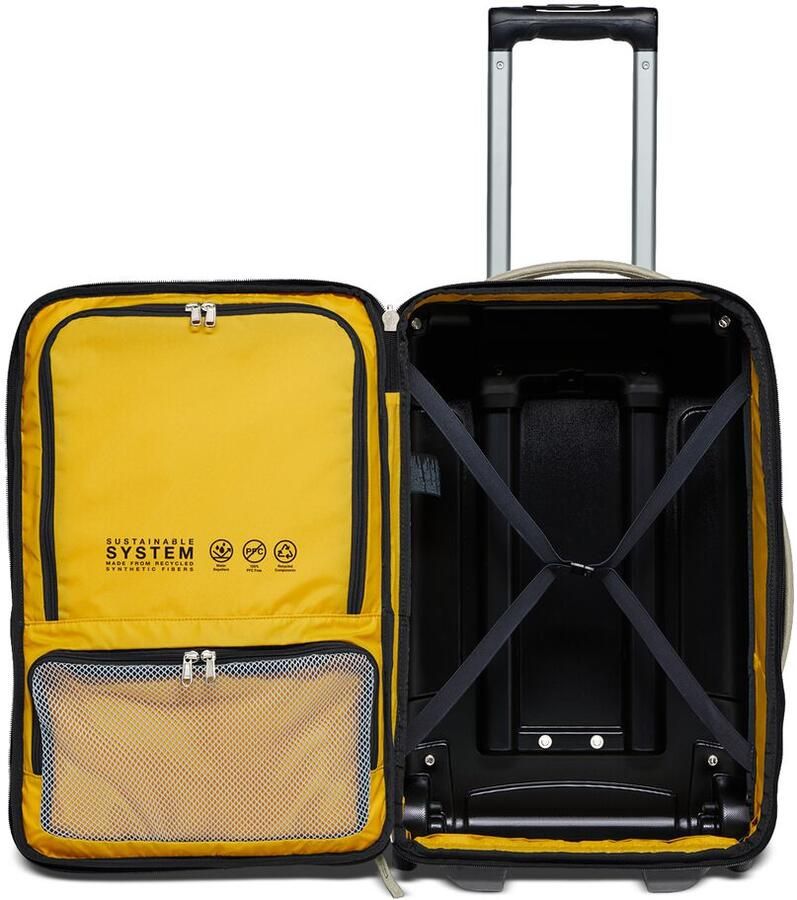 Jack Wolfskin Traveltopia Wheeler 40 Robuuste rolkoffer One Size dusty olive dusty olive