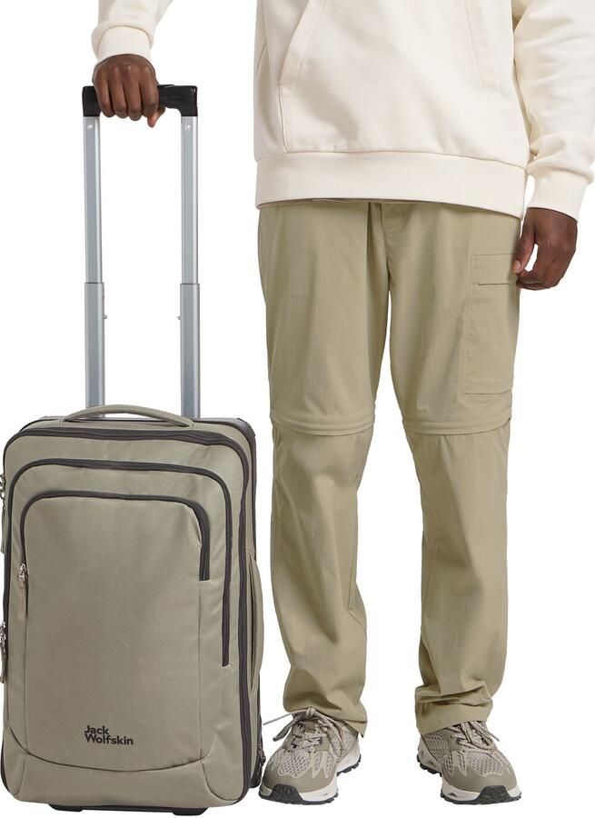 Jack Wolfskin Traveltopia Wheeler 40 Robuuste rolkoffer One Size dusty olive dusty olive - Foto 3