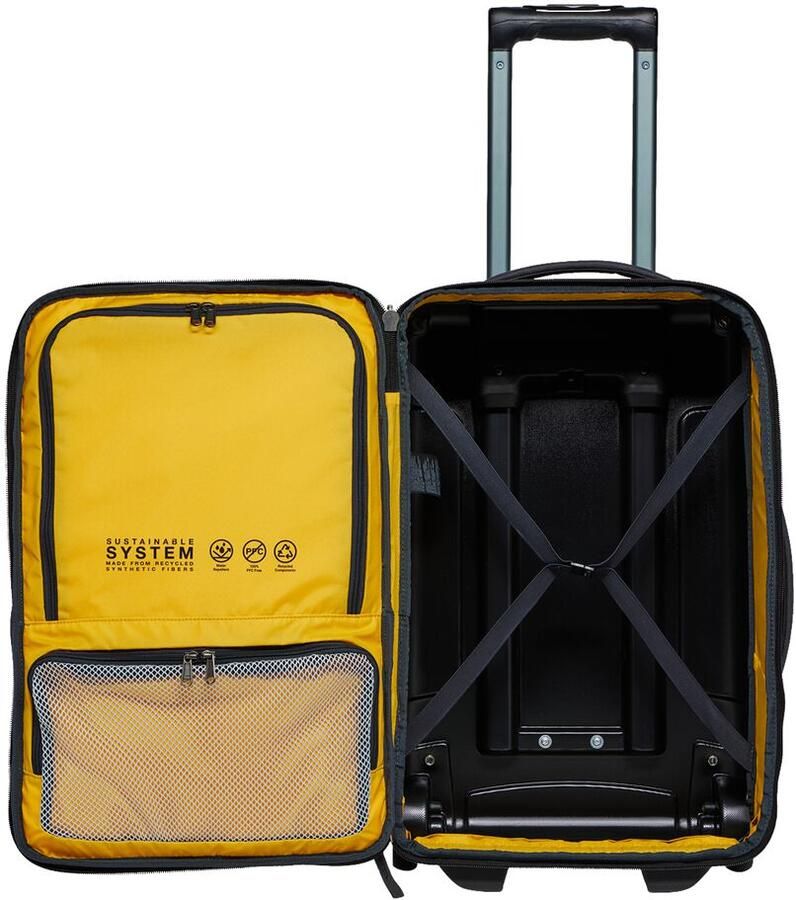 Jack Wolfskin Traveltopia Wheeler 40 Robuuste rolkoffer One Size phantom