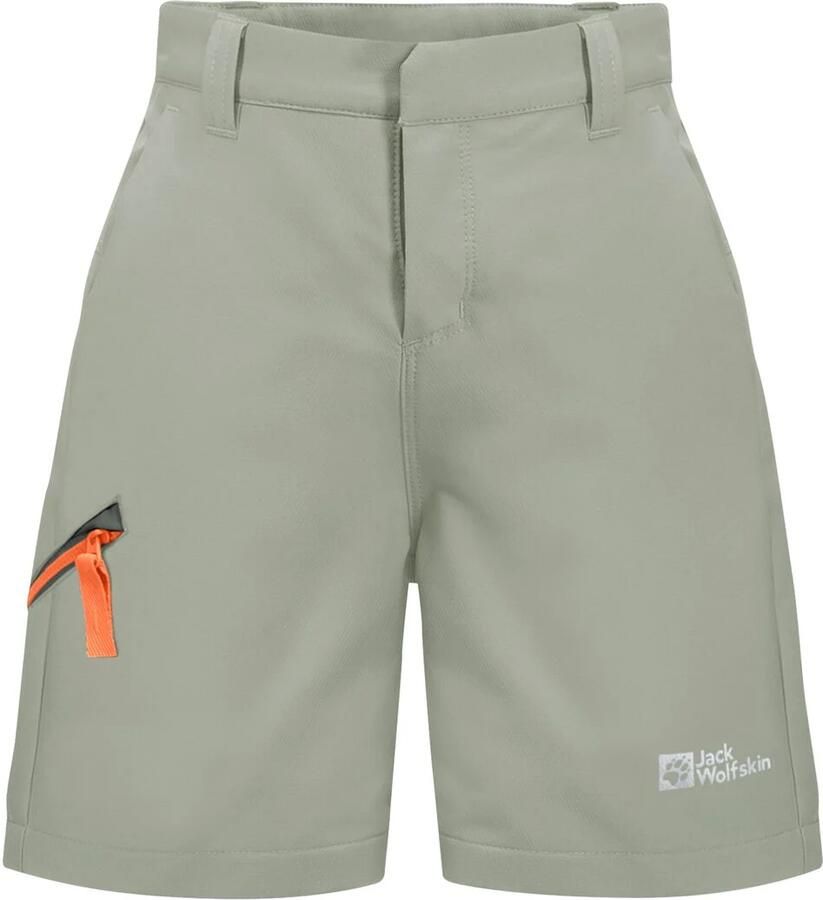 Jack Wolfskin Turbulence Shorts Kids Kinderen korte broek 116 mint leaf mint leaf