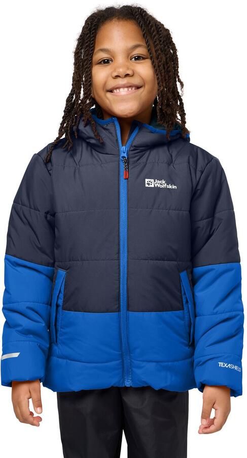Jack Wolfskin TWO Hills Ins Jacket Kids Jack voor- en najaar Kinderen 104 blue night blue - Foto 2