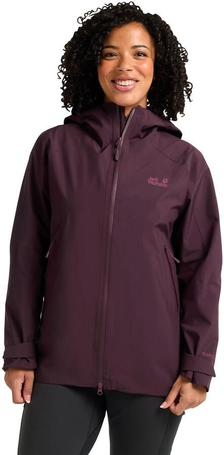Jack Wolfskin Unbound Adventure 2L Jacket Women Waterdichte wandejas Dames XXL amaranth - Foto 11