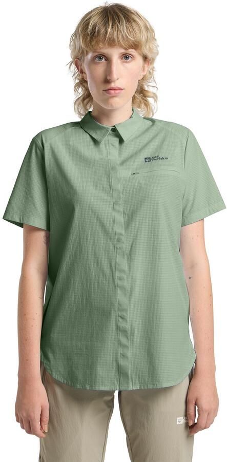 Jack Wolfskin Vandra S|S Shirt Women Wandeloverhemd met korte mouwen Dames 2XL eucalyptus - Foto 5