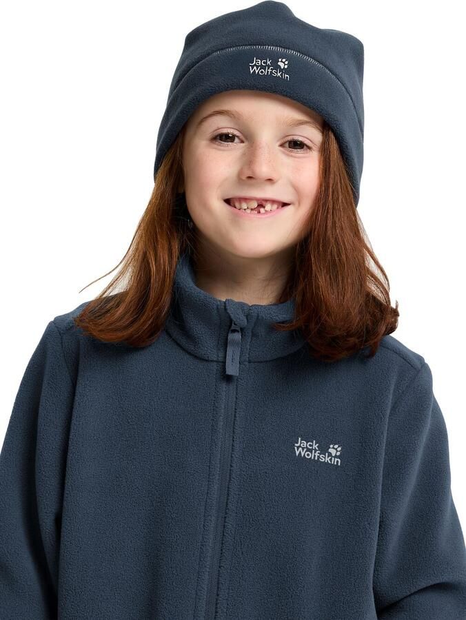 Jack Wolfskin Vertigo Beanie Kids Fleece muts kinderen One Size midnight sky midnight sky - Foto 7