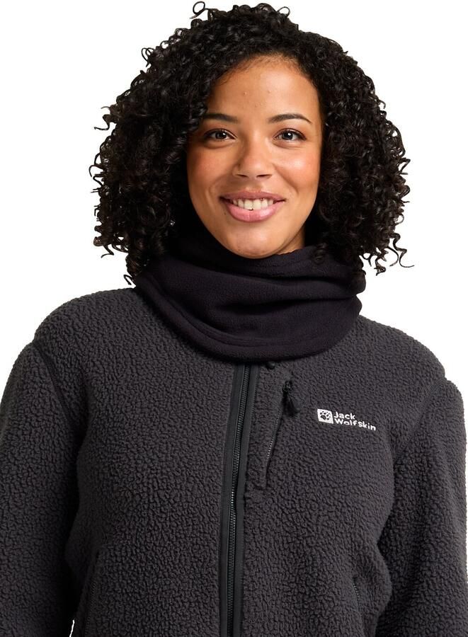 Jack Wolfskin Vertigo Loop Colsjaal van fleece One Size black - Foto 2