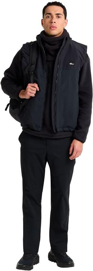 Jack Wolfskin Vertigo Loop Colsjaal van fleece One Size black - Foto 6