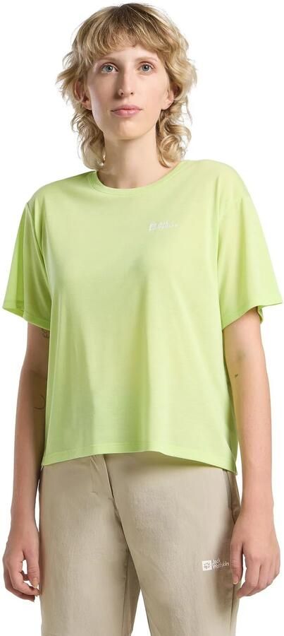 Jack Wolfskin Vonnan Crop T-Shirt Women Functioneel shirt Dames XXL cool matcha cool matcha - Foto 7