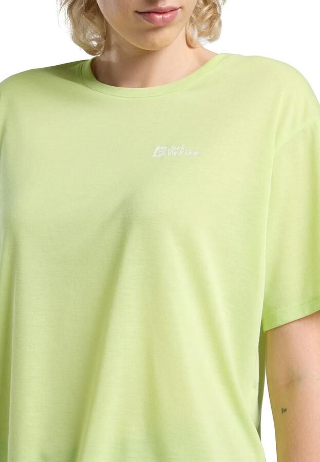 Jack Wolfskin Vonnan Crop T-Shirt Women Functioneel shirt Dames XXL cool matcha cool matcha - Foto 3