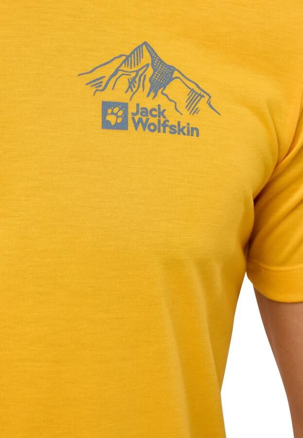 Jack Wolfskin Vonnan Graphic T-Shirt Men Functioneel shirt Heren 2XL fresh orange fresh orange - Foto 2