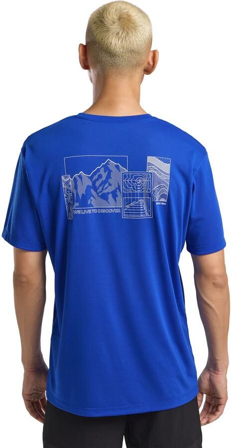 Jack Wolfskin Vonnan Graphic T-Shirt Men Functioneel shirt Heren XXXL explore vibrant blue EXPLORE vibrant blue - Foto 3