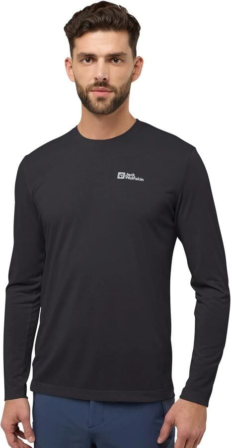Jack Wolfskin Vonnan LS T-Shirt Men Functioneel shirt met lange mouwen Heren XXL black - Foto 4