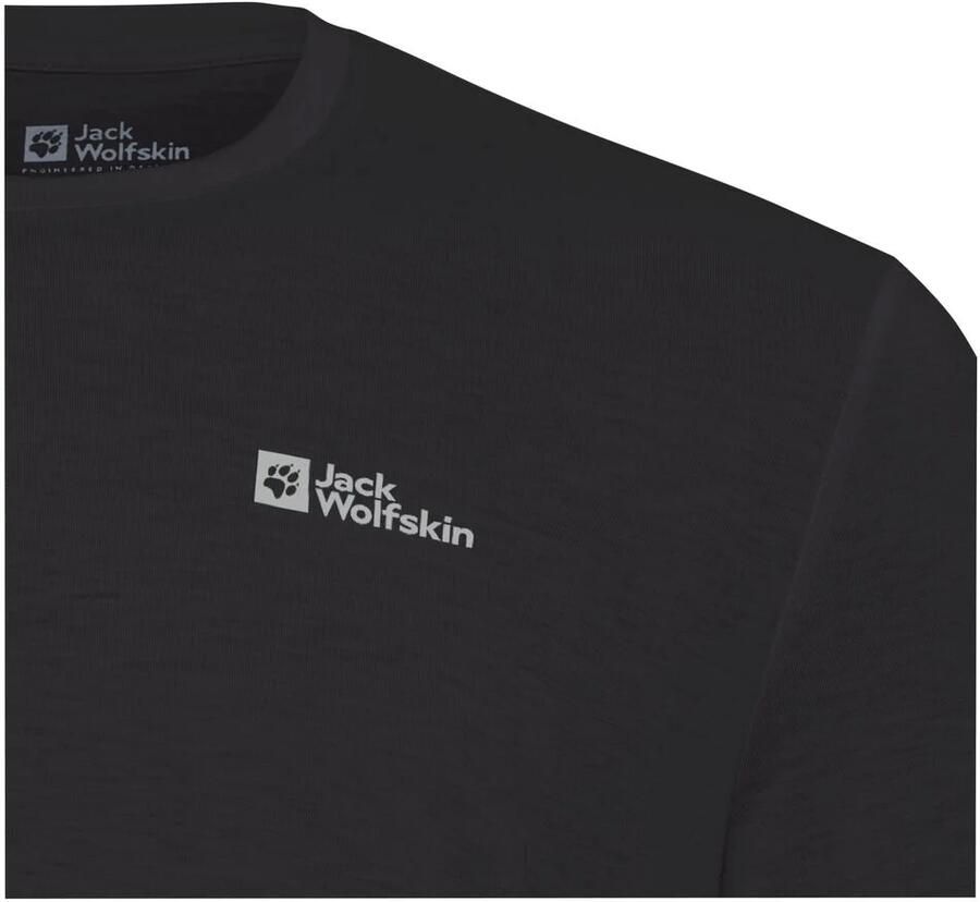 Jack Wolfskin Vonnan LS T-Shirt Men Functioneel shirt met lange mouwen Heren XXL black