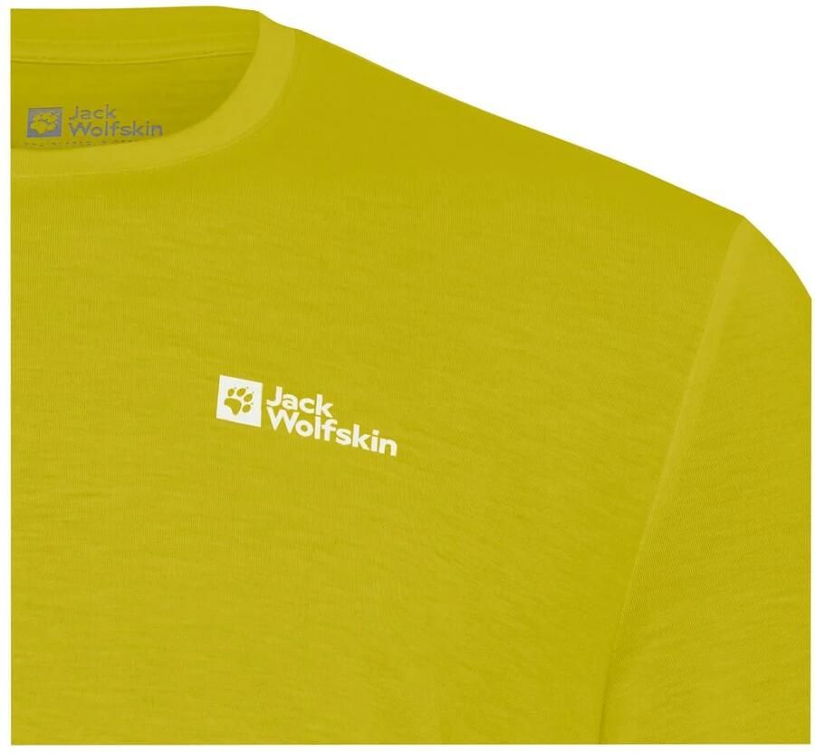 Jack Wolfskin Vonnan LS T-Shirt Men Functioneel shirt met lange mouwen Heren XXL chartreuse
