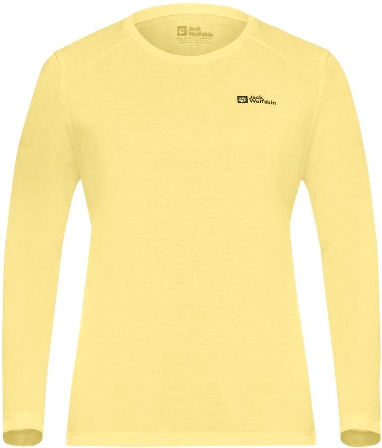 Jack Wolfskin Vonnan LS T-Shirt Women Functioneel shirt met lange mouwen Dames XXL lemon ice lemon ice - Foto 4