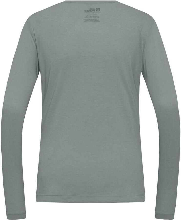 Jack Wolfskin Vonnan LS T-Shirt Women Functioneel shirt met lange mouwen Dames XXL slate green slate green