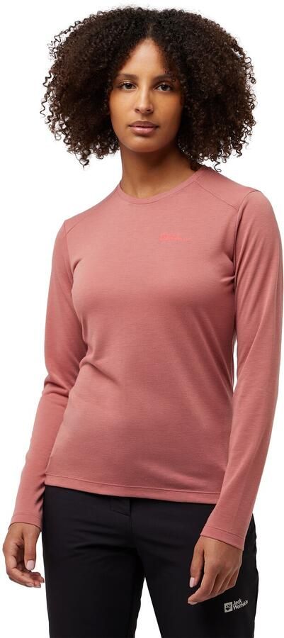 Jack Wolfskin Vonnan LS T-Shirt Women Functioneel shirt met lange mouwen Dames 2XL mineral red mineral red - Foto 3