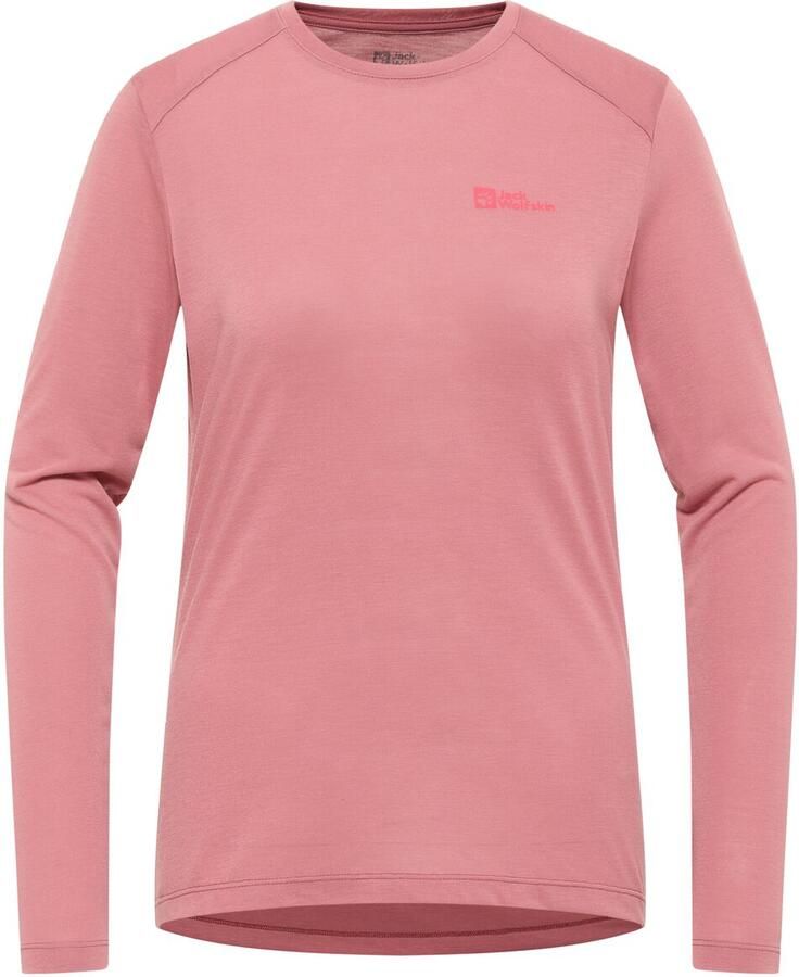 Jack Wolfskin Vonnan LS T-Shirt Women Functioneel shirt met lange mouwen Dames 2XL mineral red mineral red