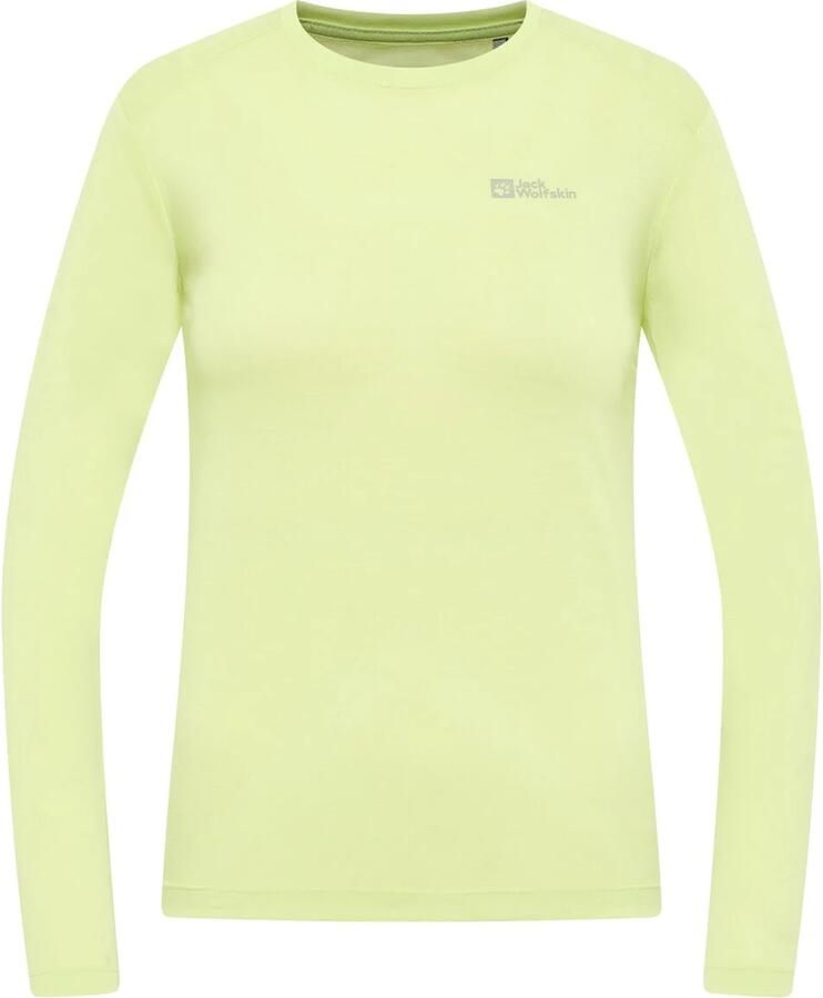 Jack Wolfskin Vonnan LS T-Shirt Women Functioneel shirt met lange mouwen Dames XXL cool matcha cool matcha