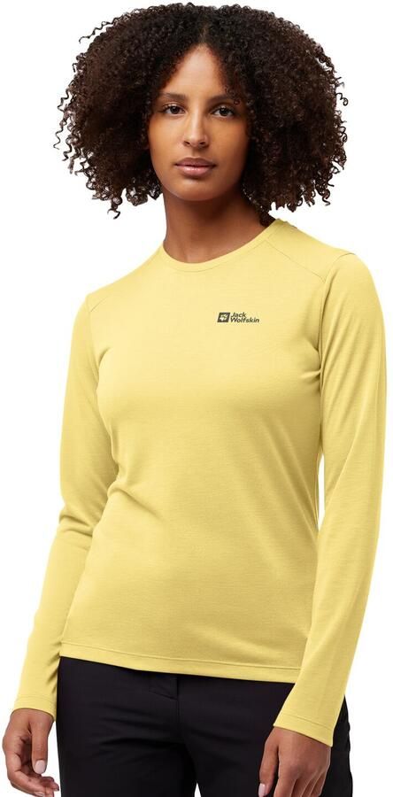 Jack Wolfskin Vonnan LS T-Shirt Women Functioneel shirt met lange mouwen Dames XXL lemon ice lemon ice - Foto 3