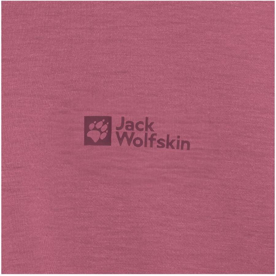 Jack Wolfskin Vonnan LS T-Shirt Women Functioneel shirt met lange mouwen Dames XXL raisin