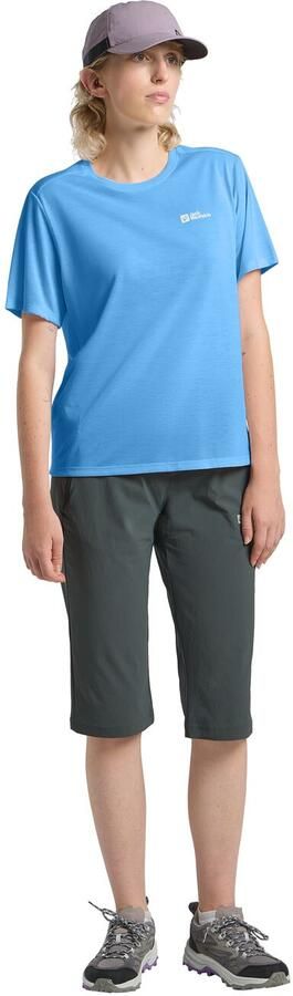 Jack Wolfskin Vonnan S|S T-Shirt Women Functioneel shirt Dames XXL mid blue mid blue - Foto 6