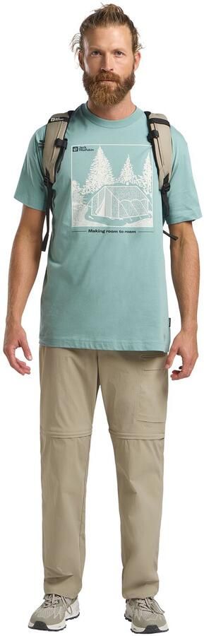 Jack Wolfskin Wagami Zip Off Pants Men Zip-Off-broek met zonnebescherming Heren 46 stone - Foto 11