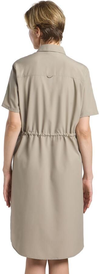 Jack Wolfskin Waimea Dress Women Zomerjurk Dames met zonnebescherming XL stone - Foto 4