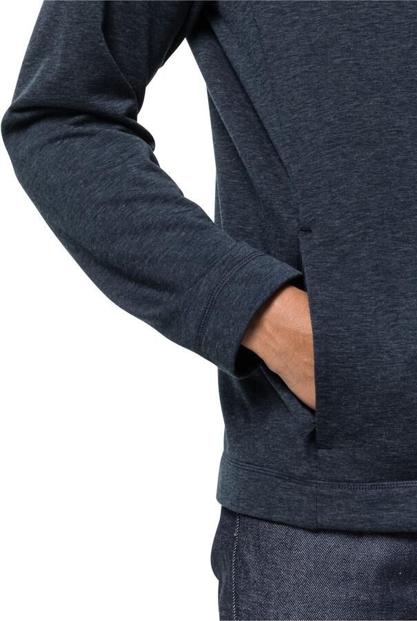 Jack Wolfskin Waldsee Hooded Jacket Men Fleece jack Heren XXL blue night blue - Foto 3