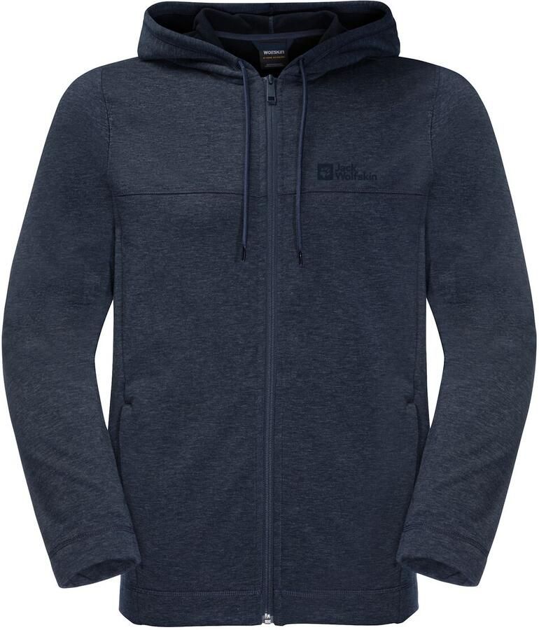 Jack Wolfskin Waldsee Hooded Jacket Men Fleece jack Heren XXL blue night blue