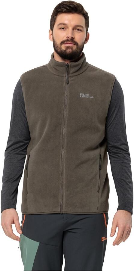 Jack Wolfskin Waldsteig FZ Vest Men Fleece bodywarmer Heren XXL cold coffee cold coffee cold coffee cold coffee - Foto 5