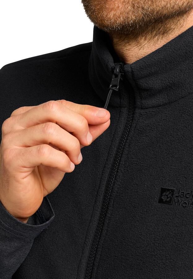 Jack Wolfskin Waldsteig FZ Vest Men Fleece bodywarmer Heren XXXL black - Foto 9