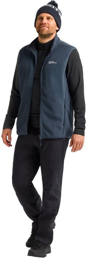 Jack Wolfskin Waldsteig FZ Vest Men Fleece bodywarmer Heren XXXL midnight sky midnight sky - Foto 10