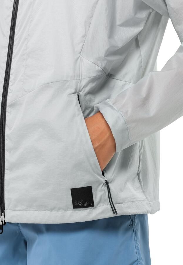 Jack Wolfskin Wanderjahr Jacket Women Softshelljack Dames XL cool grey Cool Grey - Foto 4