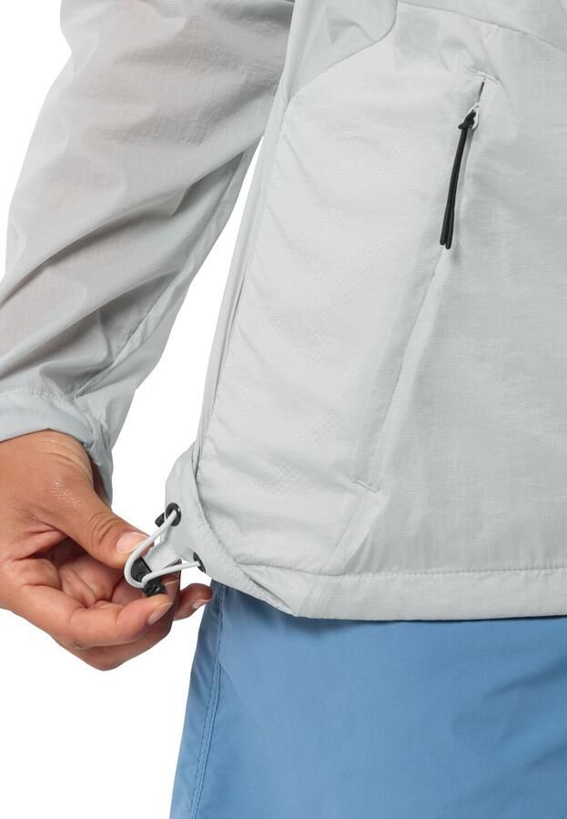 Jack Wolfskin Wanderjahr Jacket Women Softshelljack Dames XL cool grey Cool Grey - Foto 5