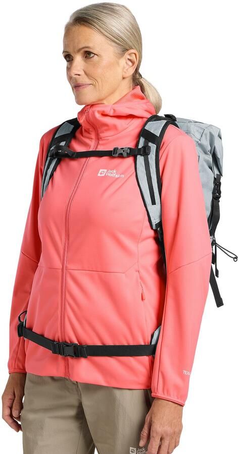 Jack Wolfskin Wandermood Rolltop 30 Wandelrugzak One Size rainstorm - Foto 7