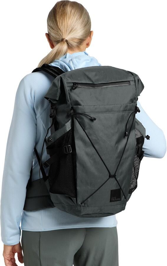 Jack Wolfskin Wandermood Rolltop 30 Wandelrugzak One Size slate green slate green - Foto 4