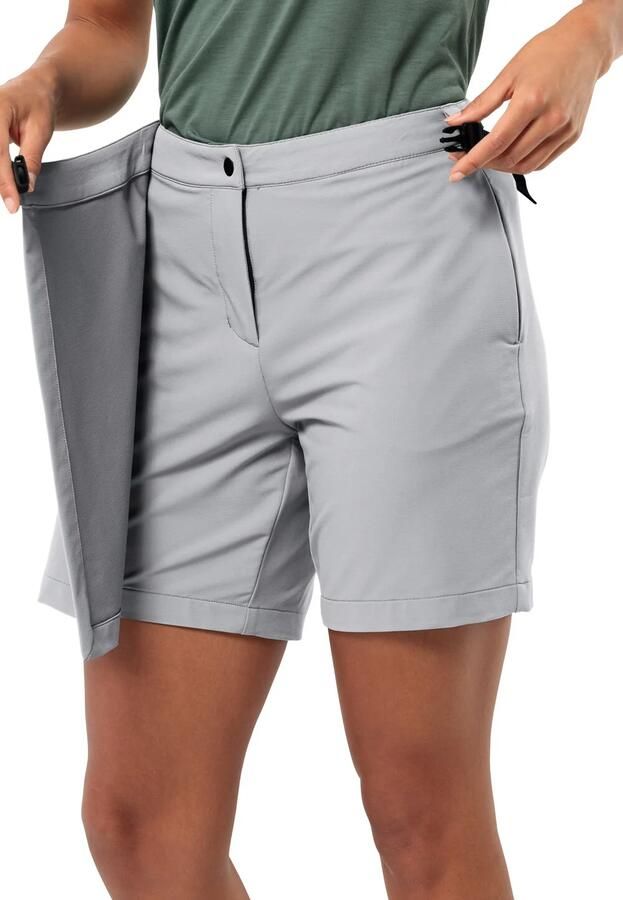 Jack Wolfskin Wandermood Skort Women Skort Dames 34 cool grey Cool Grey - Foto 3