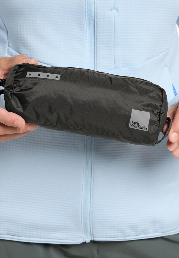 Jack Wolfskin Wandermood Washbag Mini Toilettas om op te hangen One Size granite black granite black - Foto 2