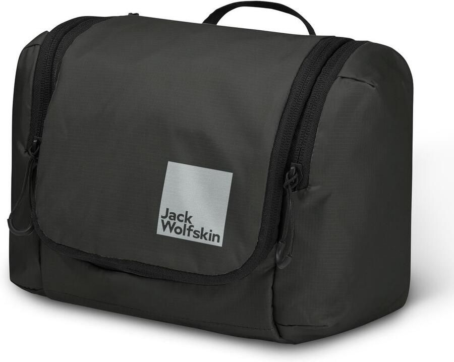 Jack Wolfskin Wandermood Washbag Toilettas om op te hangen One Size granite black granite black - Foto 4