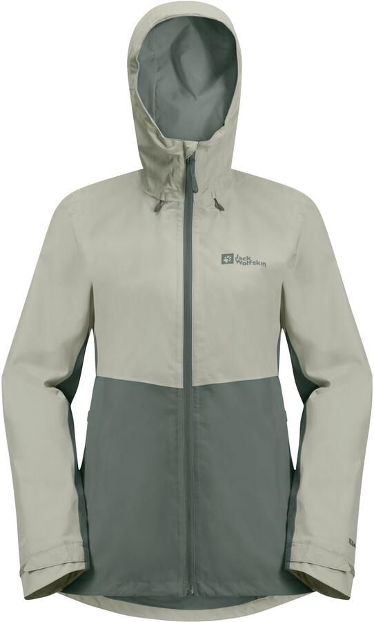 Jack Wolfskin Weiltal 2L Jacket Women Regenjack Dames 2XL mint leaf mint leaf - Foto 8