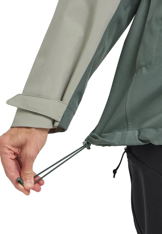 Jack Wolfskin Weiltal 2L Jacket Women Regenjack Dames 2XL mint leaf mint leaf - Foto 6