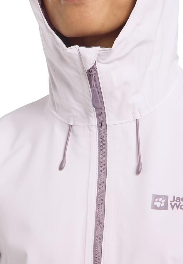 Jack Wolfskin Weiltal 2L Jacket Women Regenjack Dames 2XL pale lavendar Pale Lavendar - Foto 8