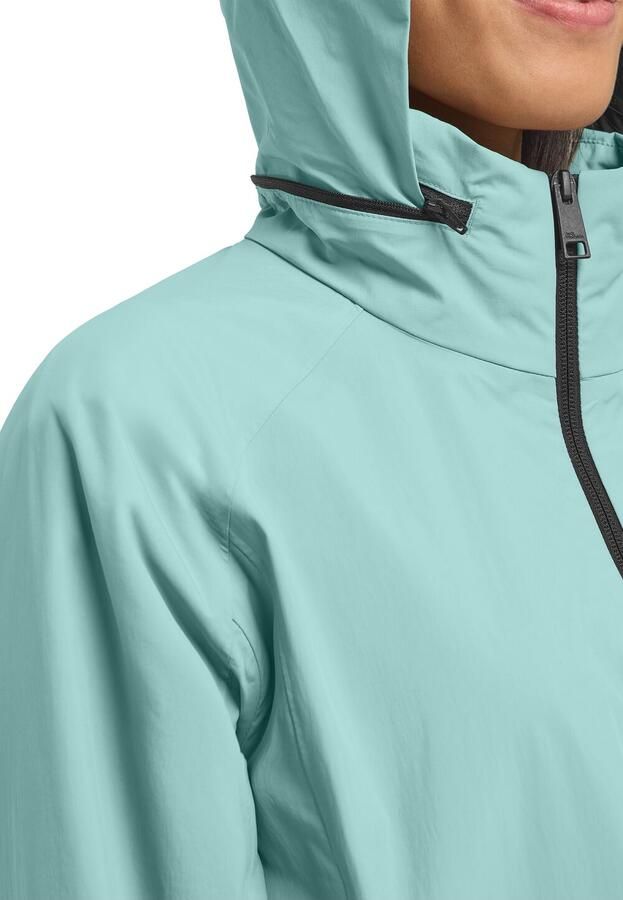 Jack Wolfskin Wellsee Coat Women Trenchcoat dames 2XL soft jade soft jade - Foto 3