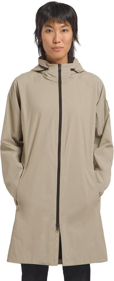 Jack Wolfskin Wellsee Coat Women Trenchcoat dames 2XL stone - Foto 9