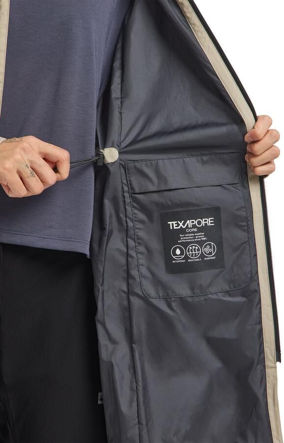 Jack Wolfskin Wellsee Coat Women Trenchcoat dames 2XL stone - Foto 5